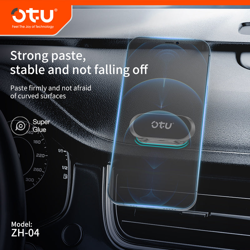OTU ZH04 Strong Magnetic Car Phone Holder Mount - Universal Fit for All Phones, 360° Adjustable, Hands-Free Support for iPhone & Android