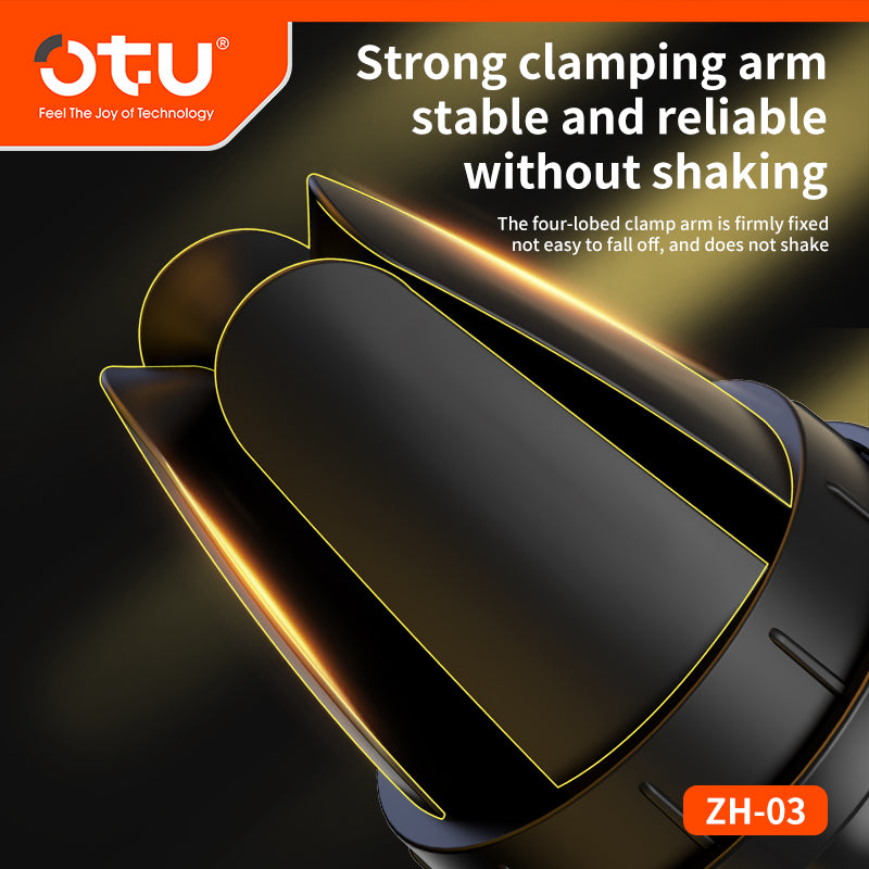 OTU ZH03 Universal Gravity Car Phone Holder - 360° Adjustable Vent Mount, Secure & Hands-Free for All Cars
