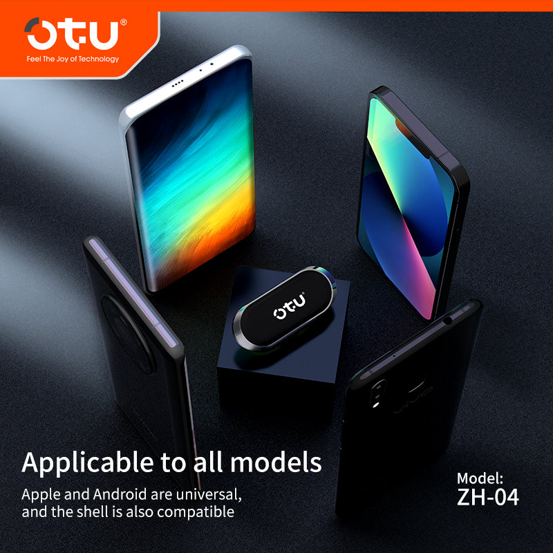 OTU ZH04 Strong Magnetic Car Phone Holder Mount - Universal Fit for All Phones, 360° Adjustable, Hands-Free Support for iPhone & Android