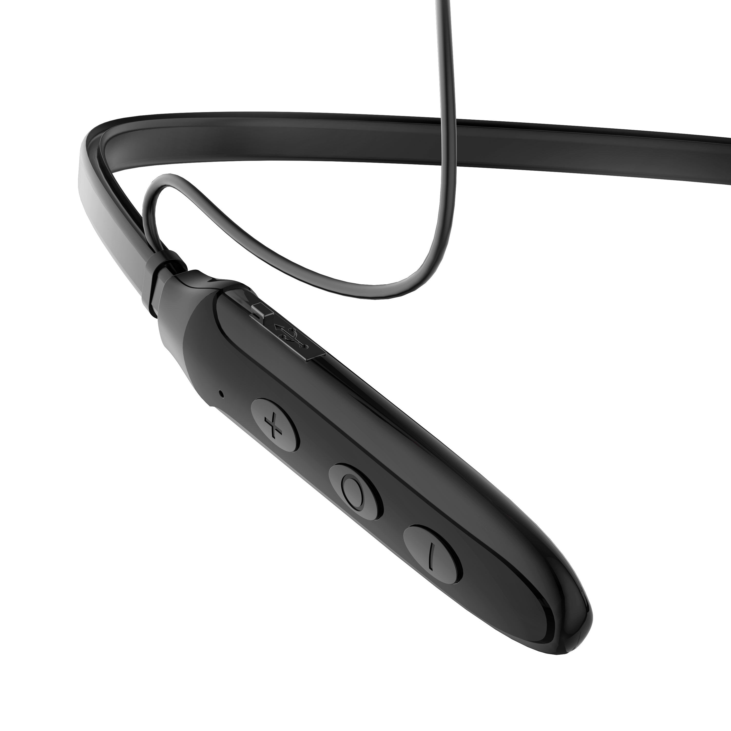 OTU AI06 Neckband Bluetooth Headphones, 8H Playback Sports Headset with HiFi Stereo, Secure Fit for Running and Workout