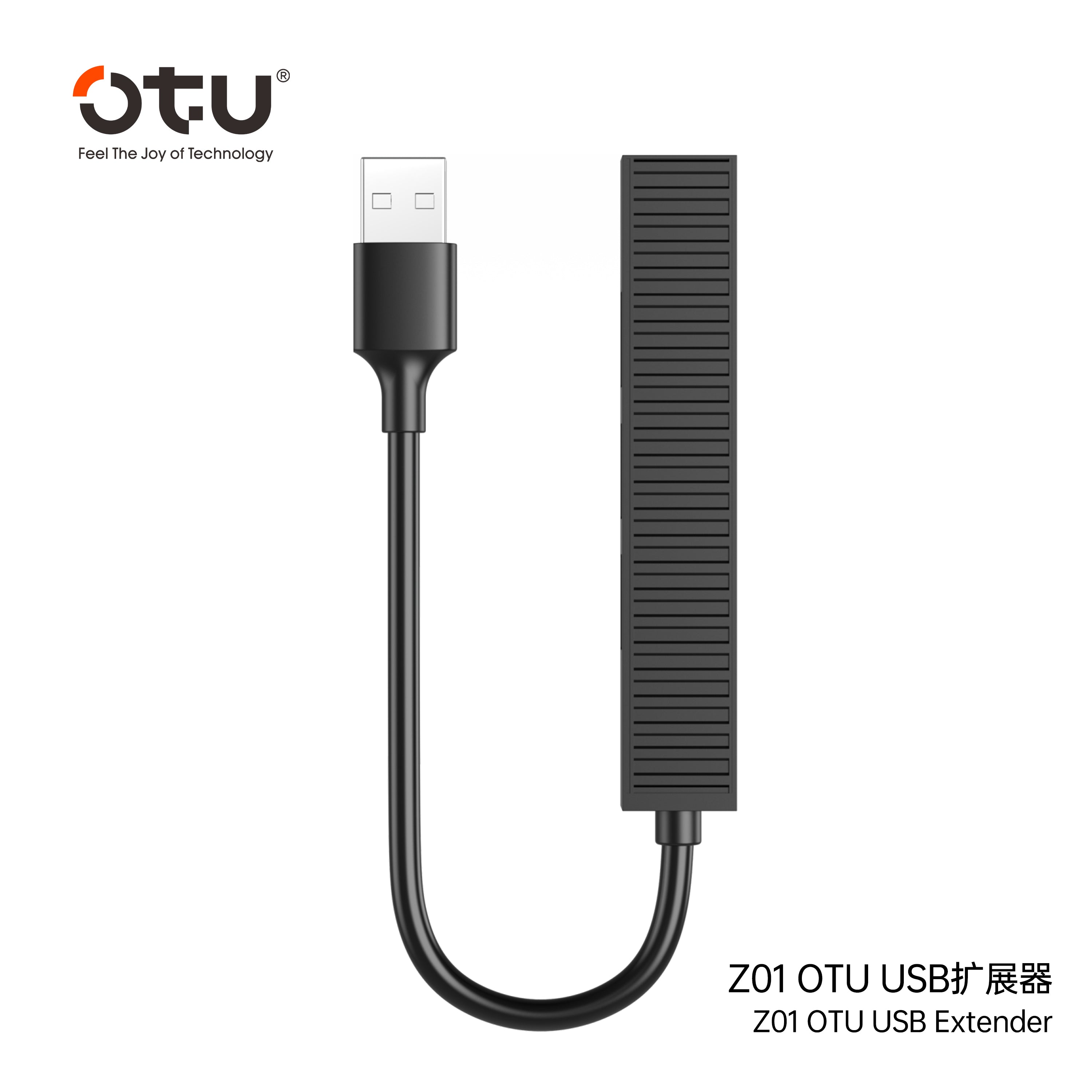 OTU Z01 4-in-1 USB Hub Adapter with Type-C & USB Input – Expand 4 Ports for Mouse, Keyboard, U盘, Hard Drive and More
