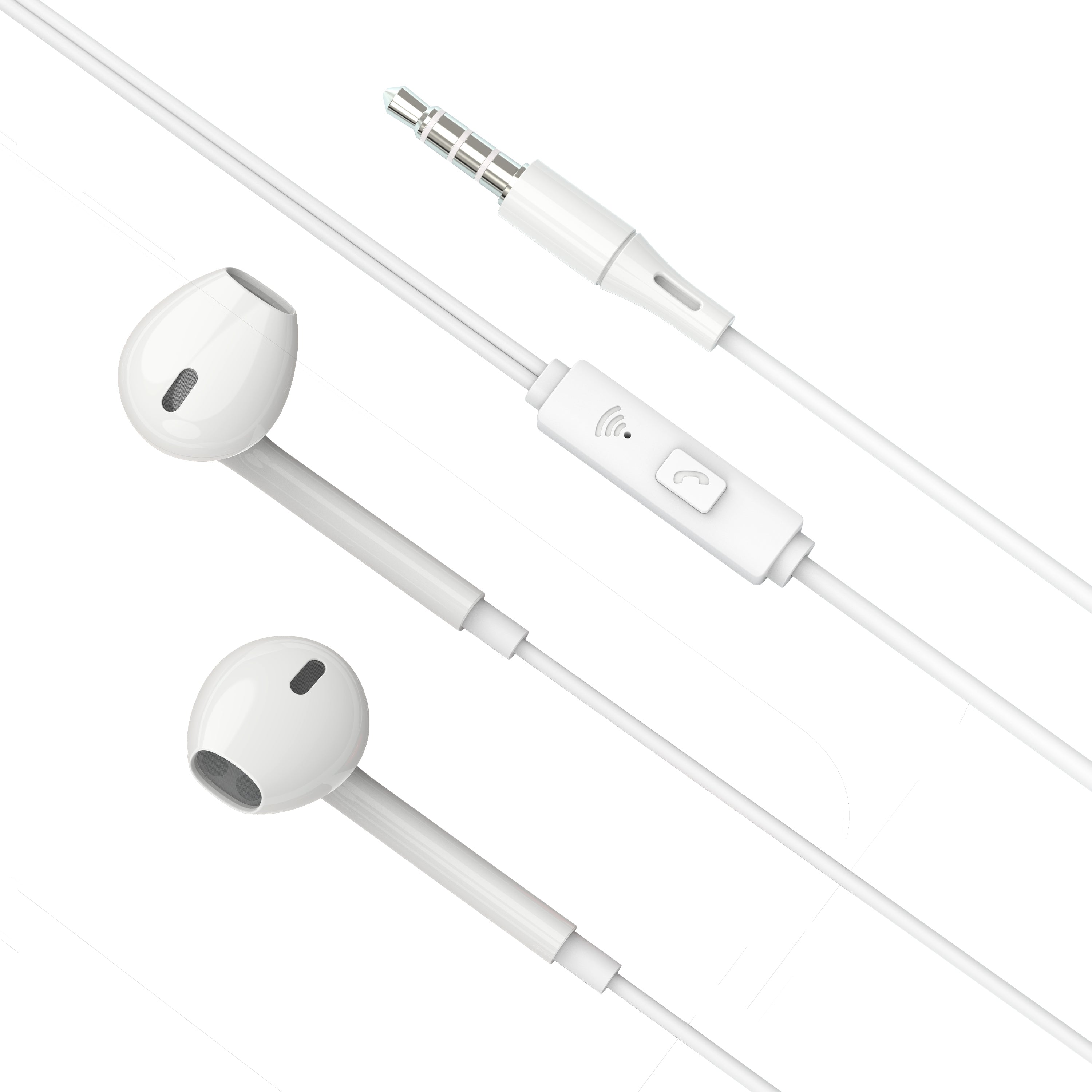 OTU HJ11 BEAR 7 Wired In-Ear Earphones – Hi-Fi Sound, Comfort Fit & Built-in Mic with Line Control