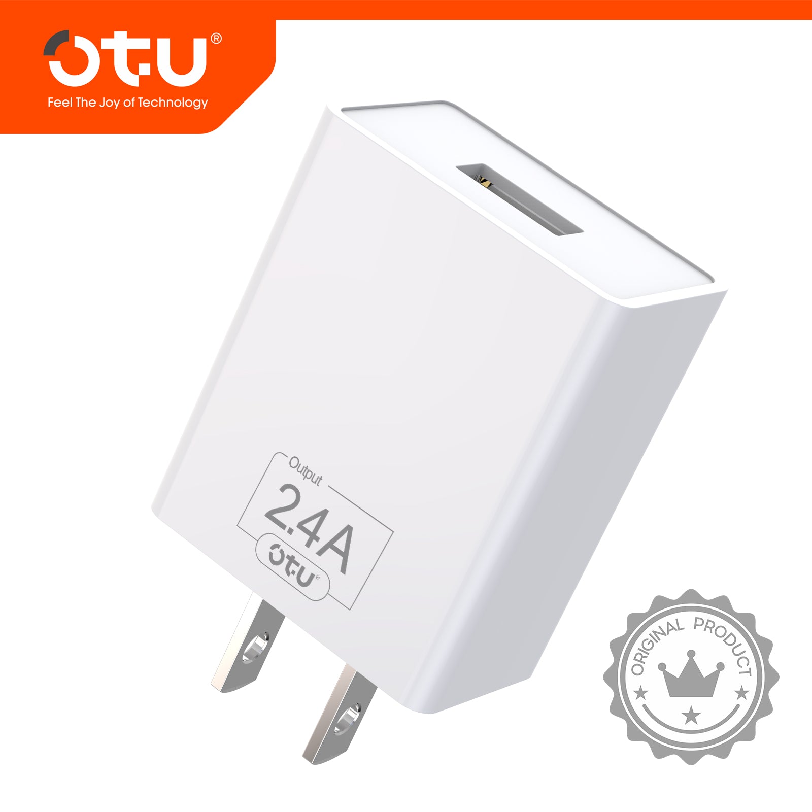 OTU MT01 Smart & Fast Charger Cable – Safe 5V/2.4A Multi-Device Charging Pad