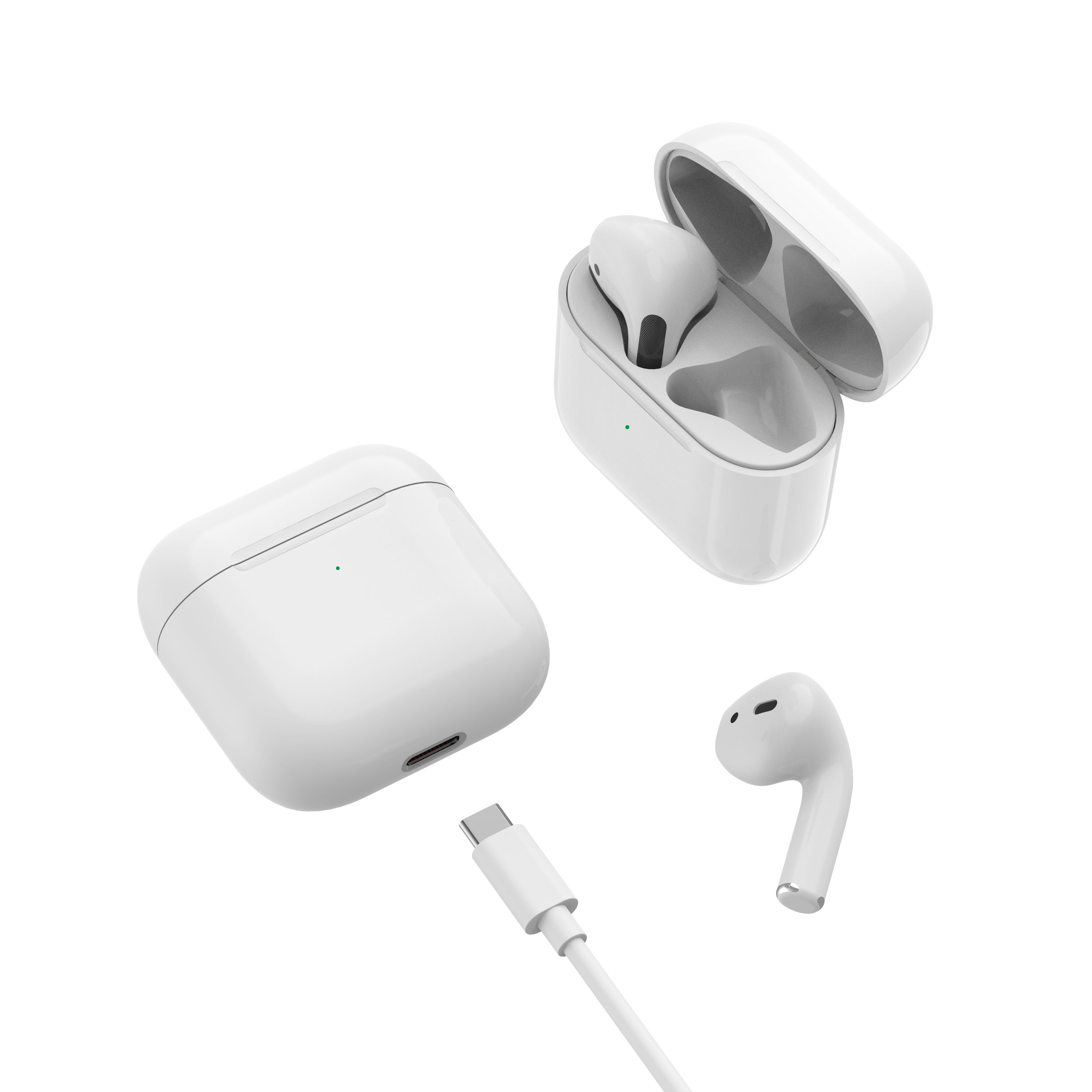 OTU AI-04 Wireless Earbuds - Bluetooth 5.0, 13mm Graphene Drivers, Hi-Fi Stereo Sound, 4H Call Time, Smart Noise Reduction