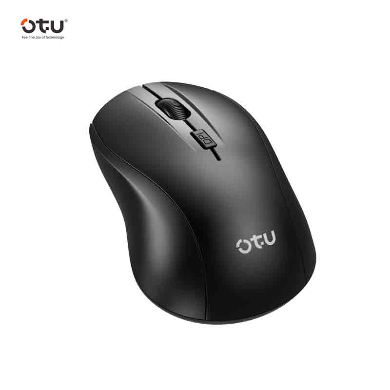 OTU S11 Wireless Mouse, 2.4G Silent Click Ergonomic Mouse with 3 Adjustable DPI, 3D Anti-Slip Scroll for PC, Laptop, Mac, Windows & mac IOS
