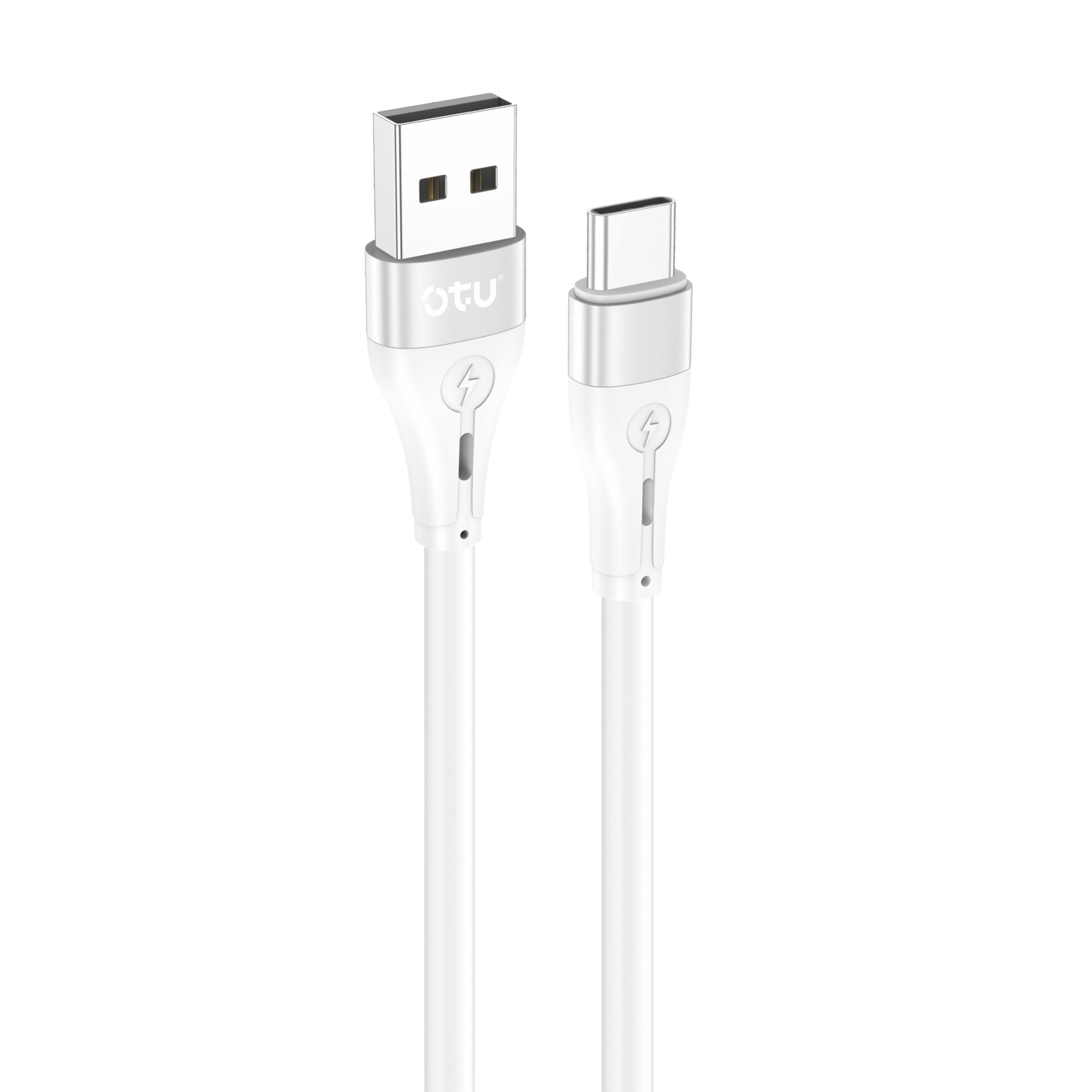 OTU DL02 Liquid Silicone Fast Charging Data Cable - 50% Faster Charge, 3-in-1 Compatible, Durable & Safe