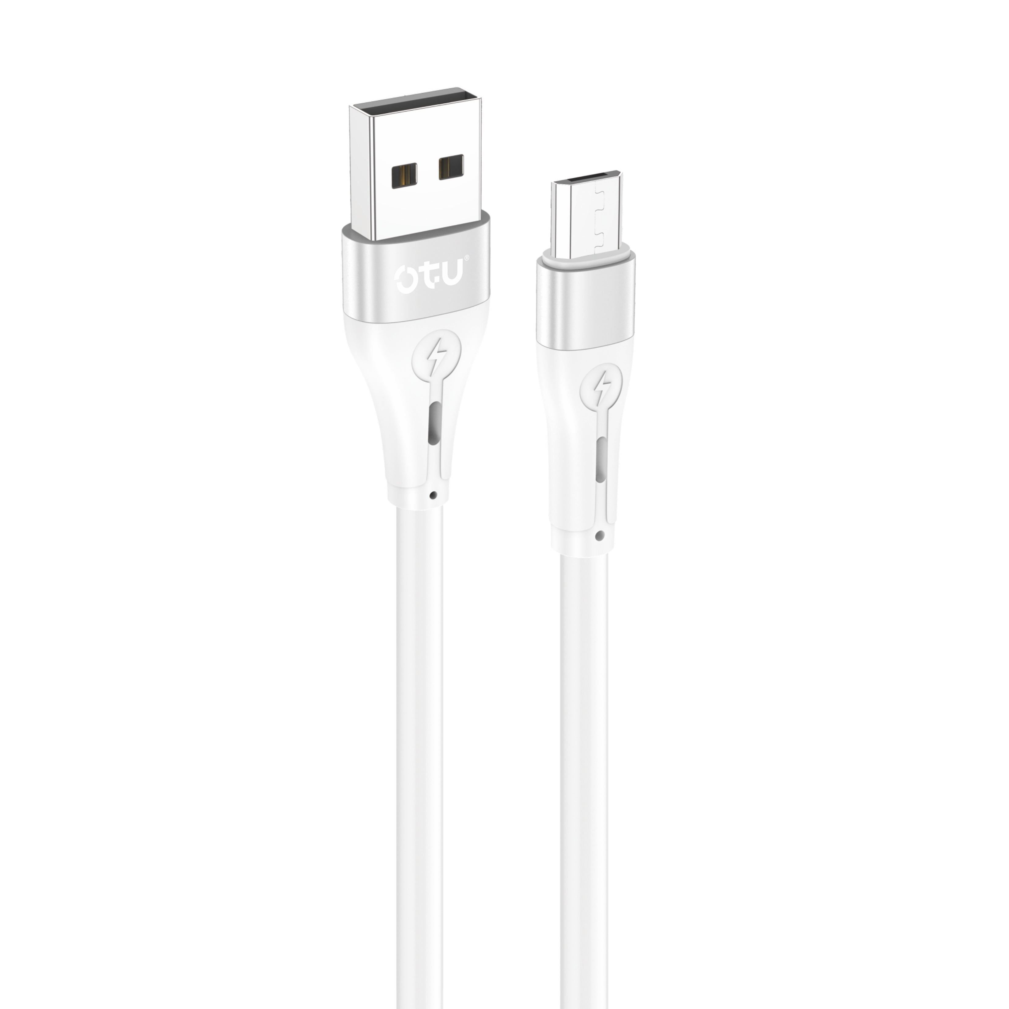 OTU DL02 Liquid Silicone Fast Charging Data Cable - 50% Faster Charge, 3-in-1 Compatible, Durable & Safe