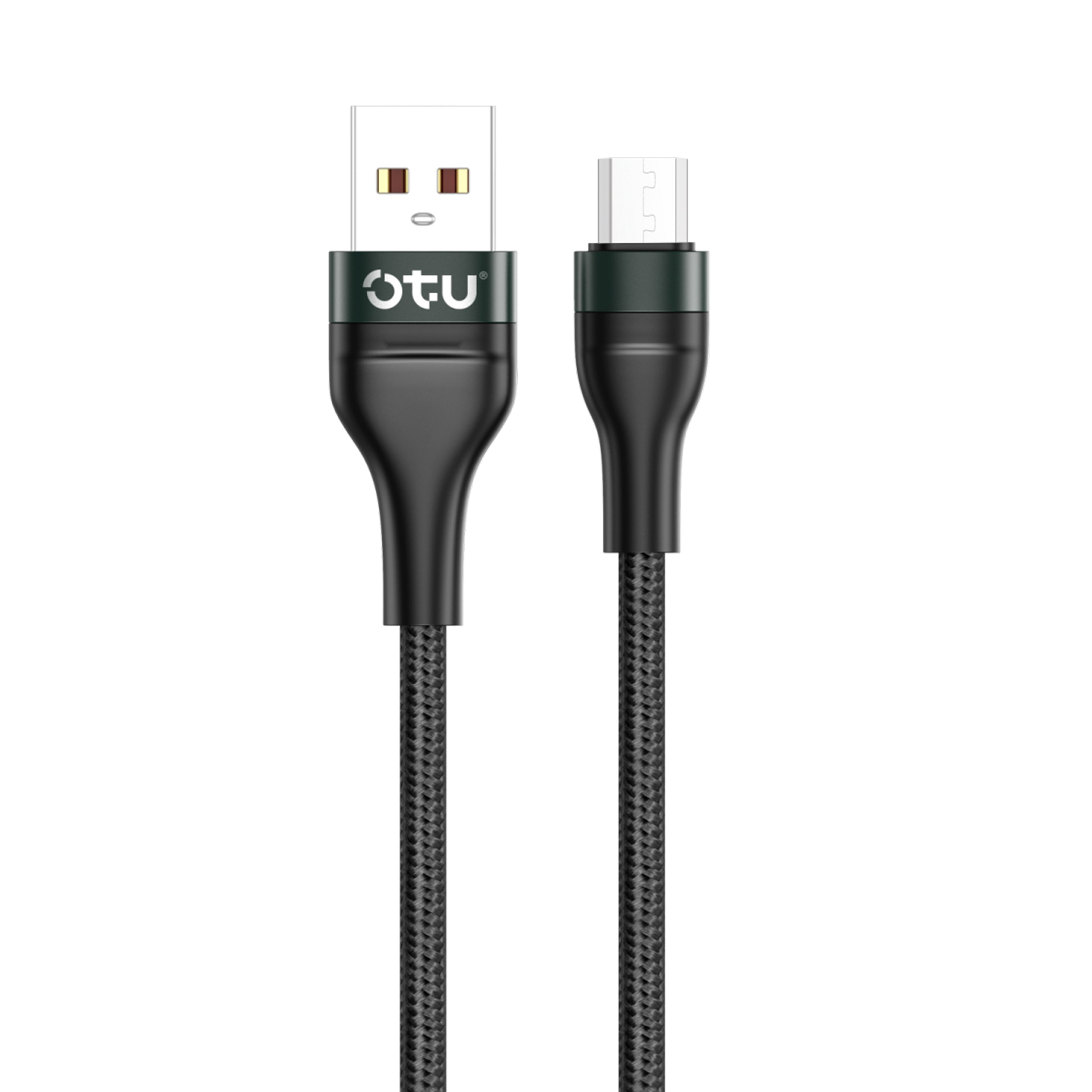 OTU DL202 5A Super Fast Charging Cable 2M Nylon Braided USB Cable for Type-C, Lightning, Micro-USB - Data Sync & Rapid Charge