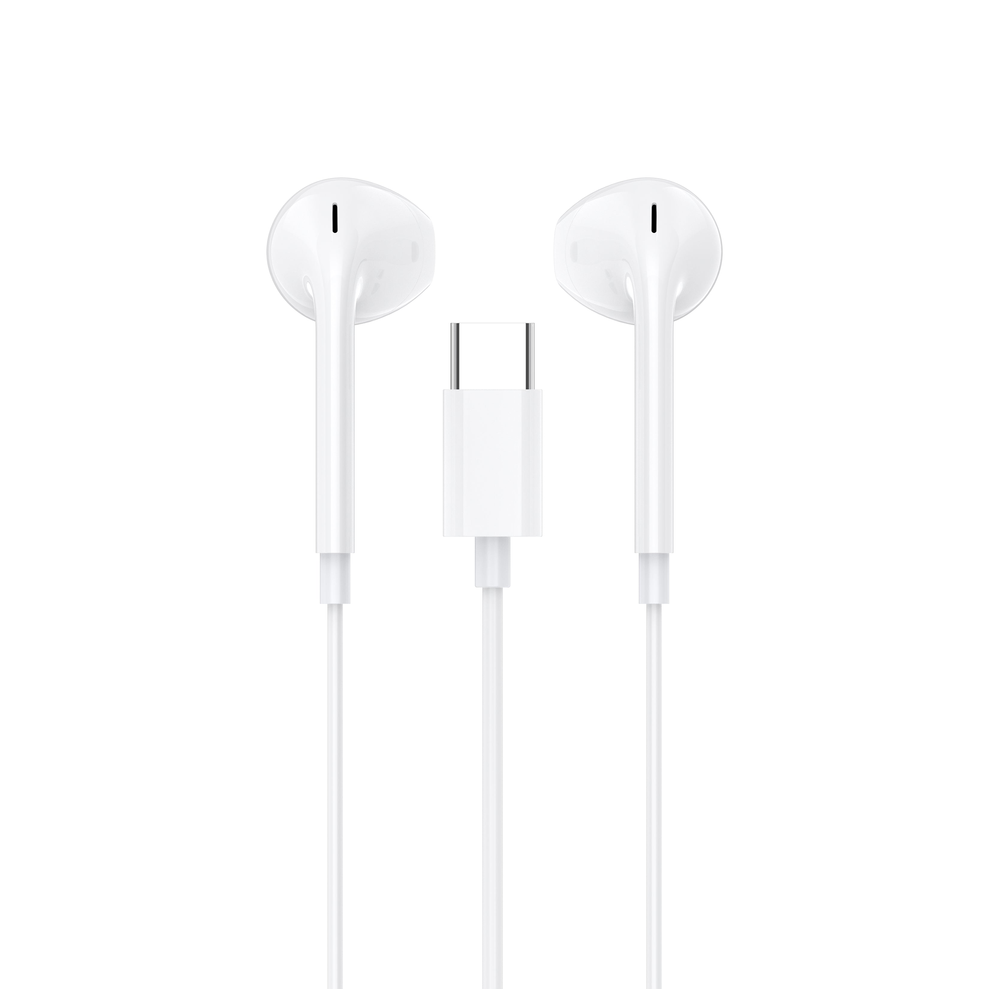 OTU HJ07 Premium Bass Wired Earbuds with Remote Control for iPhone/iPad — Noise Cancelling, Comfort Fit & Tangle-Free"