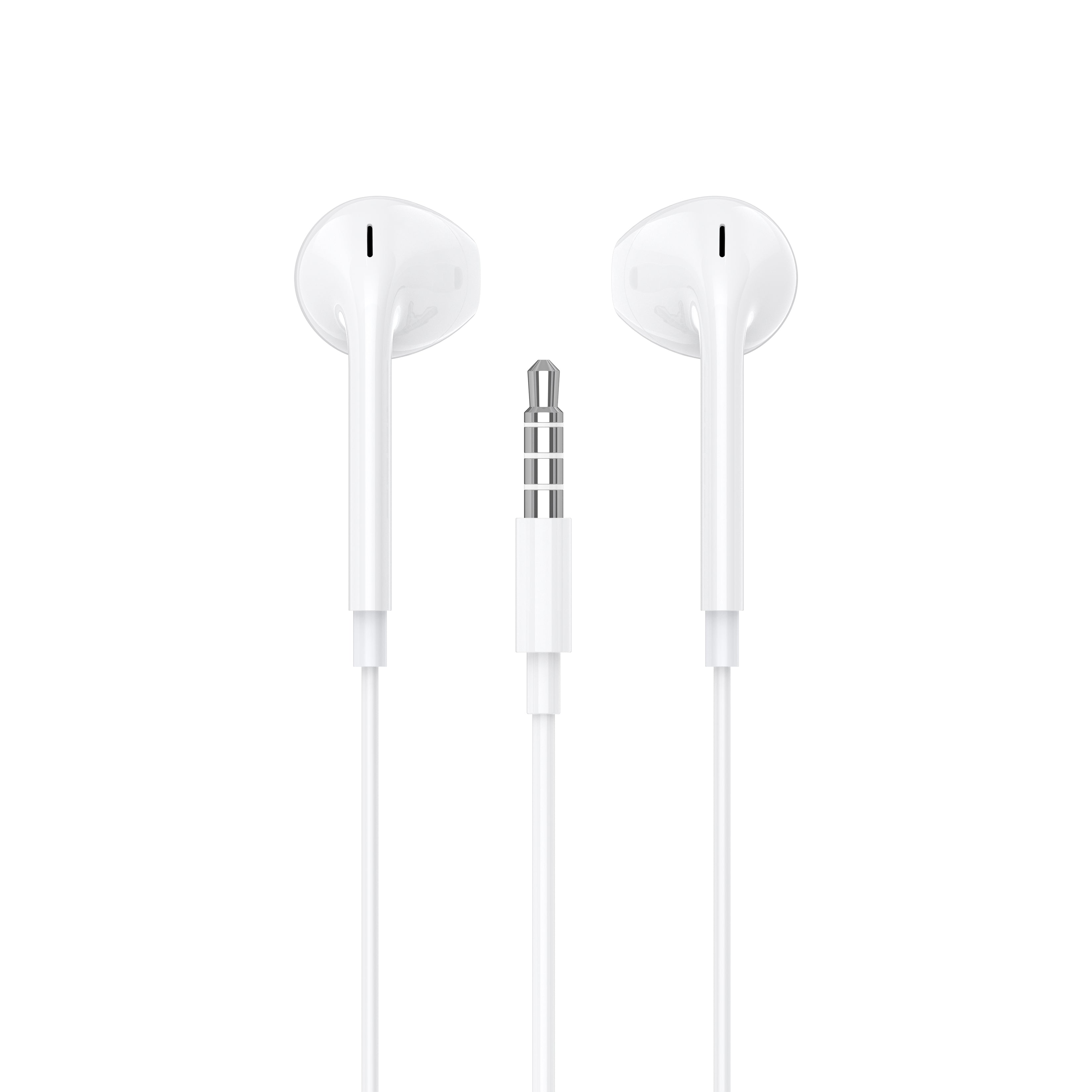 OTU HJ07 Premium Bass Wired Earbuds with Remote Control for iPhone/iPad — Noise Cancelling, Comfort Fit & Tangle-Free"