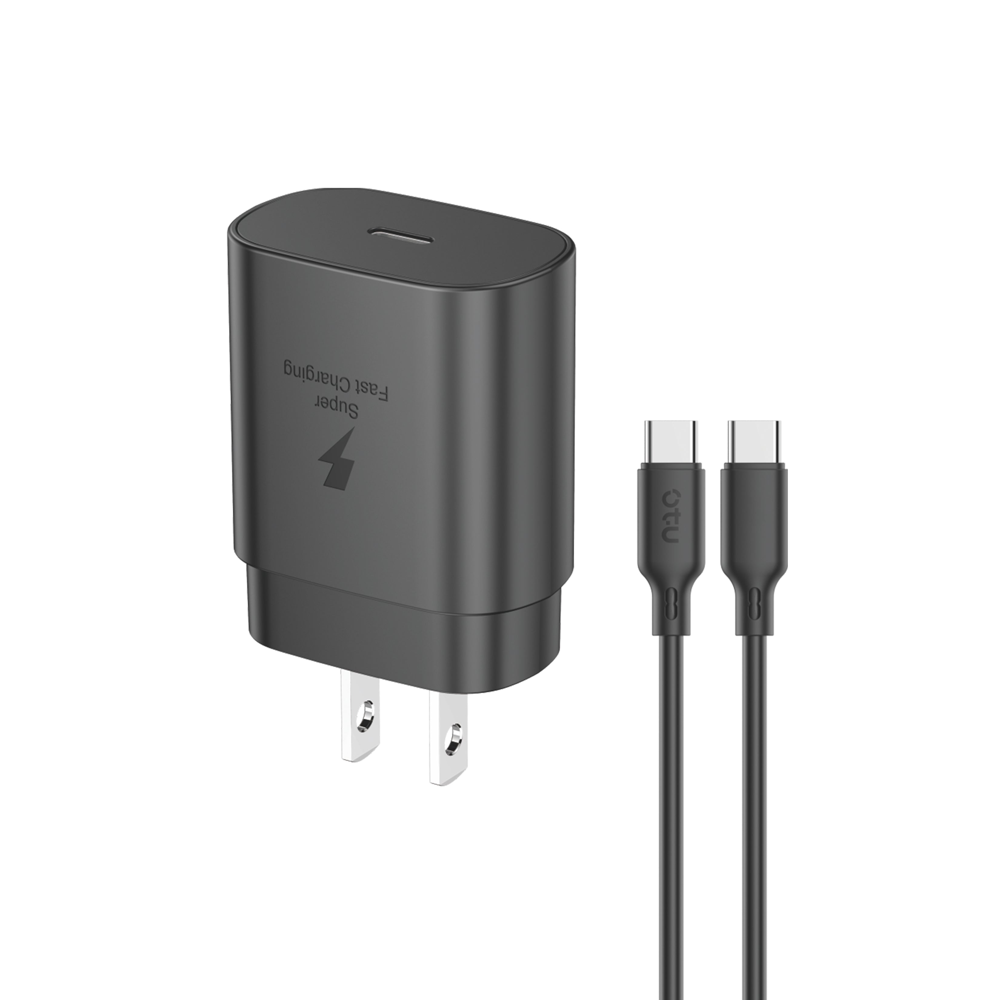 OTU MT05 25W GaN Fast Charger with PD & QC 4.0 – Ultra Compact Power Adapter for iPhone, Samsung, Huawei | 3X Faster Charging