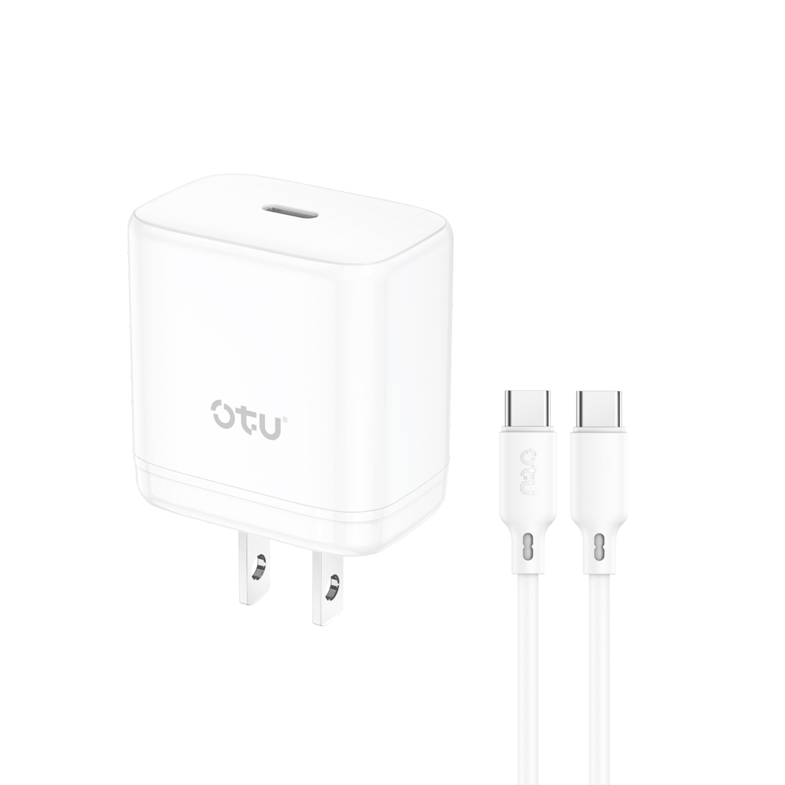 OTU MT06 GaNPro 30W PD Fast Charger Set with MFi Certified Cable – Cool, Safe Charging for phone