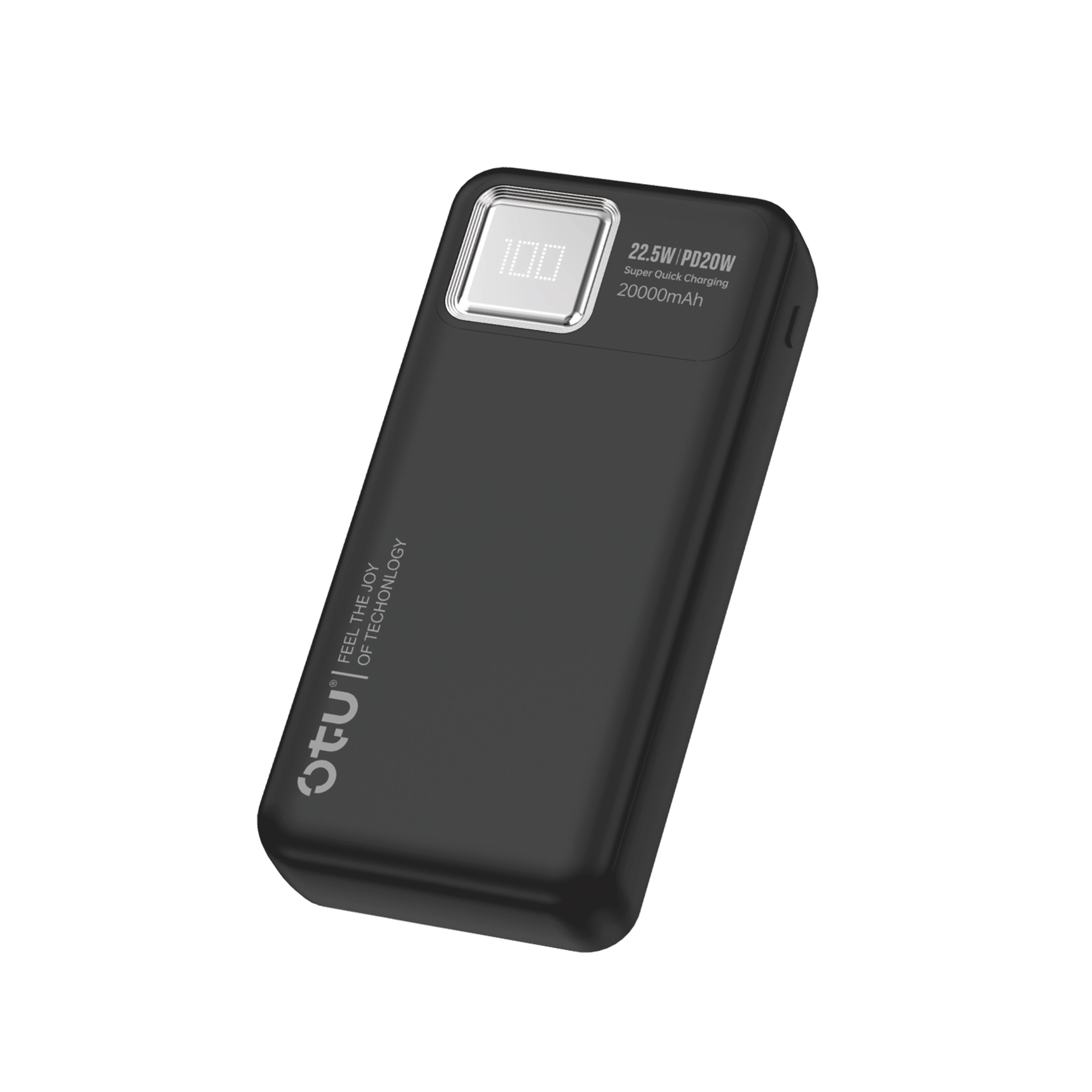 OTU PB202 20000mAh Power Bank with Digital Display – 22.5W High-Speed Portable Charger, Ultra-Safe Polymer Battery