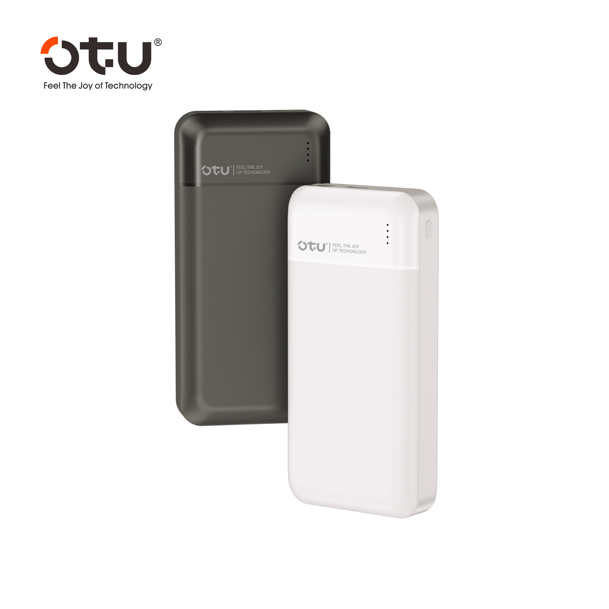OTU PB201 20000mAh Ultra-Compact Portable Charger – Dual USB Output, High-Speed Power Bank for Phones & Devices