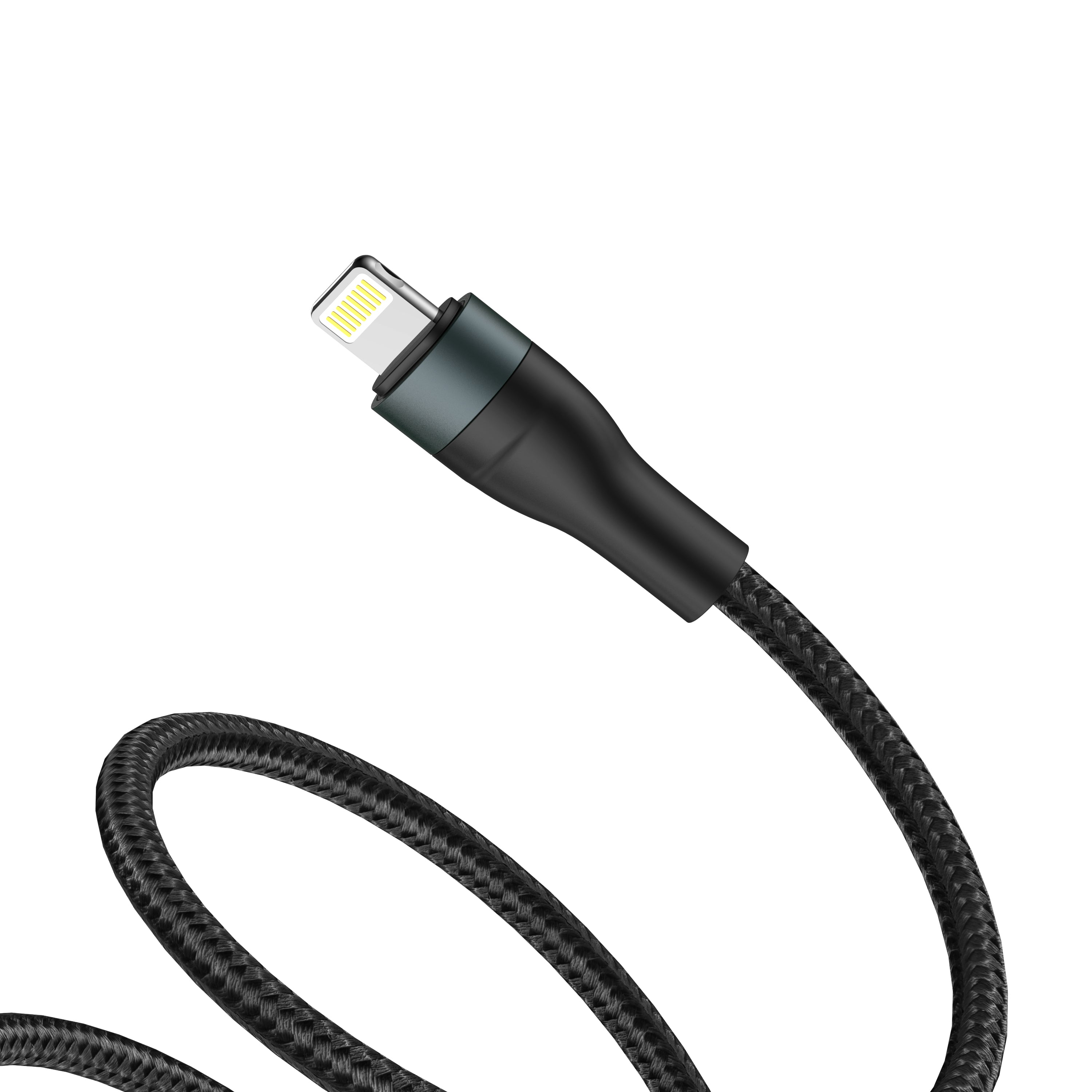 OTU DL20 5A Super Fast Charging Cable 1M  Nylon Braided USB Cable for Type-C, Lightning, Micro-USB - Data Sync & Rapid Charge