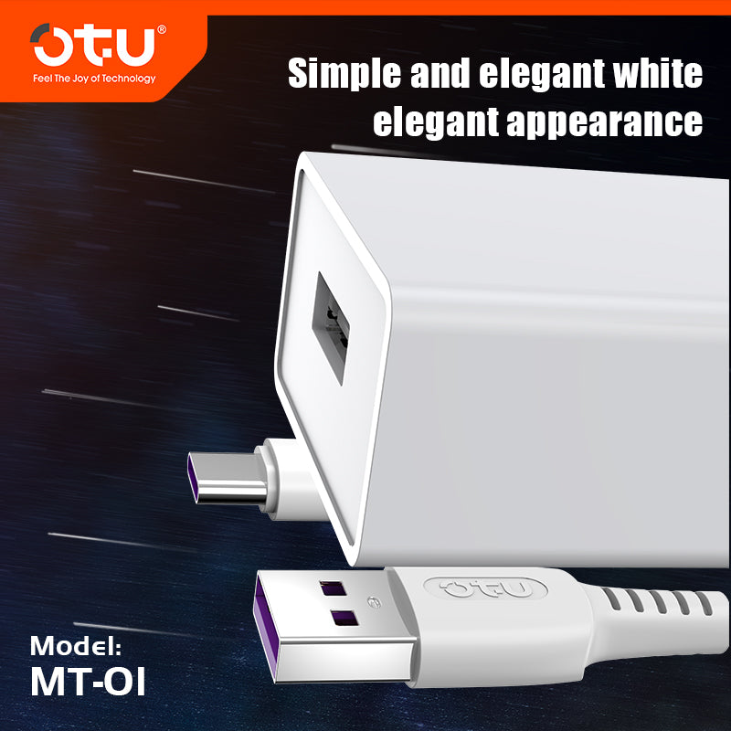 OTU MT01 Smart & Fast Charger Cable – Safe 5V/2.4A Multi-Device Charging Pad