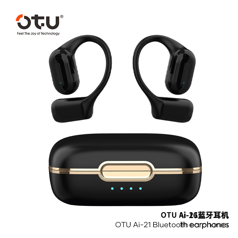OTU AI-21 Wireless Earbuds - Bluetooth 5.3, 40H Battery, Dolby-Level Sound, Titanium Diaphragm, Cloud Comfort Fit