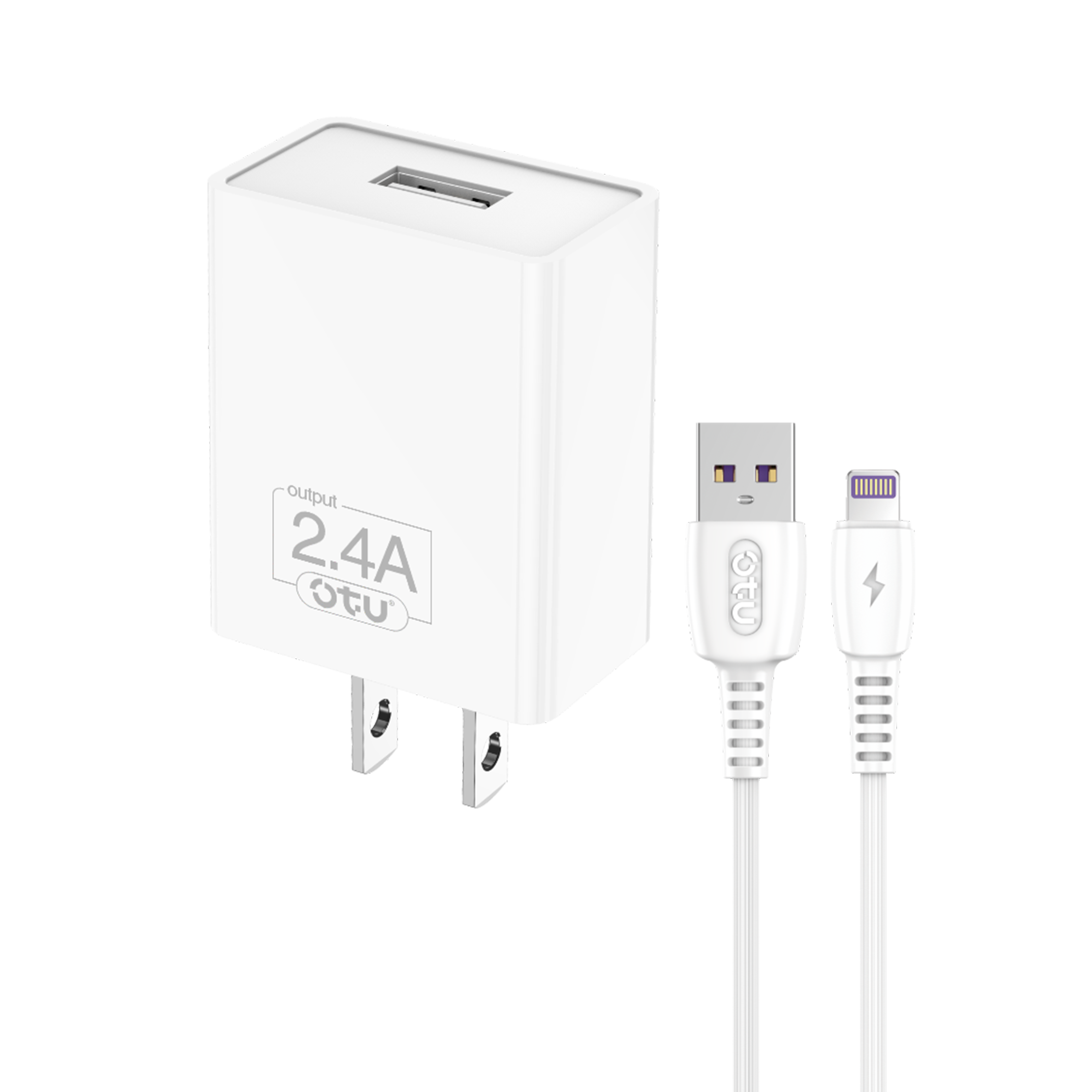 OTU MT01 Smart & Fast Charger Cable – Safe 5V/2.4A Multi-Device Charging Pad